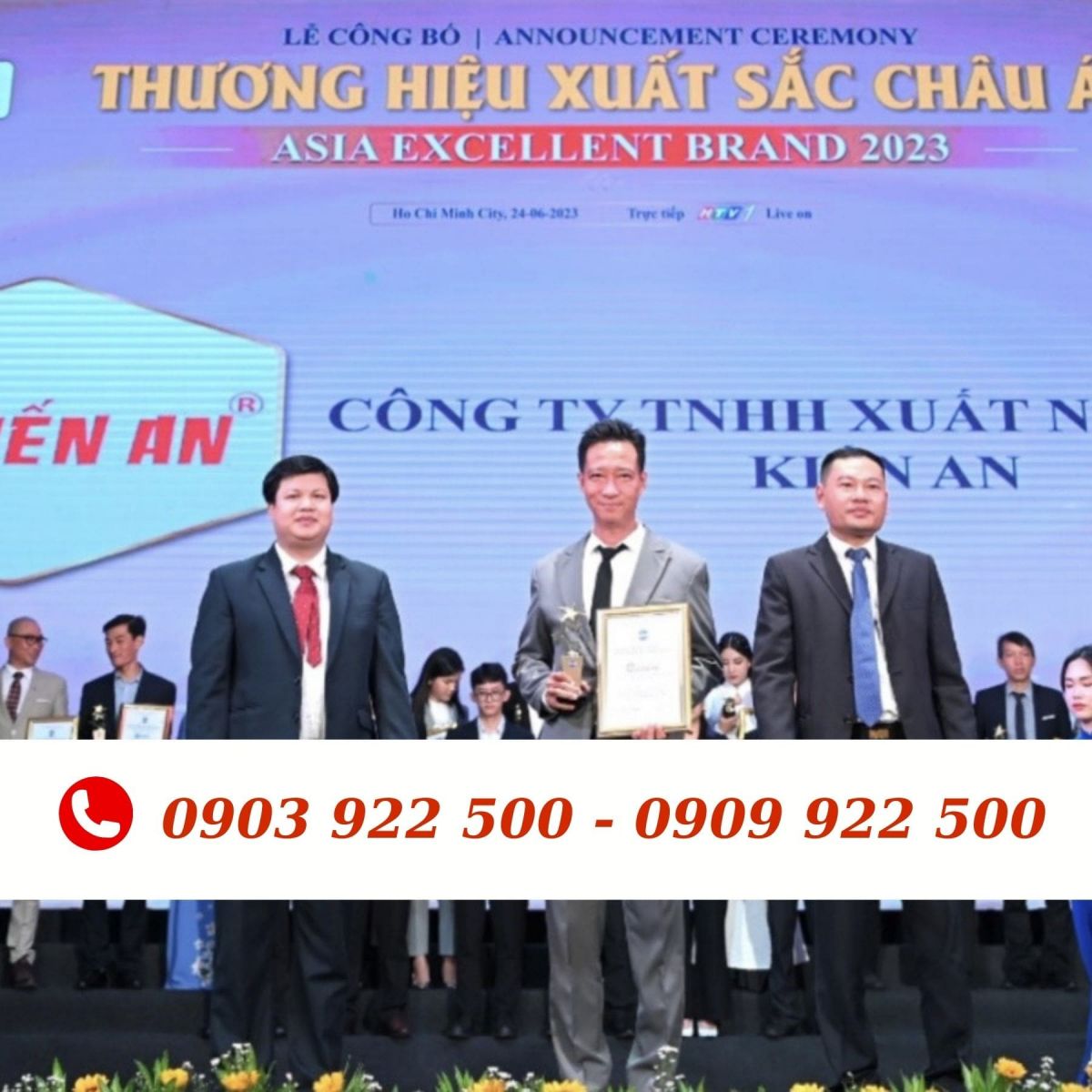 Tự hào đạt danh hiệu "Top 100 thương hiệu xuất sắc nhất Châu Á năm 2023"